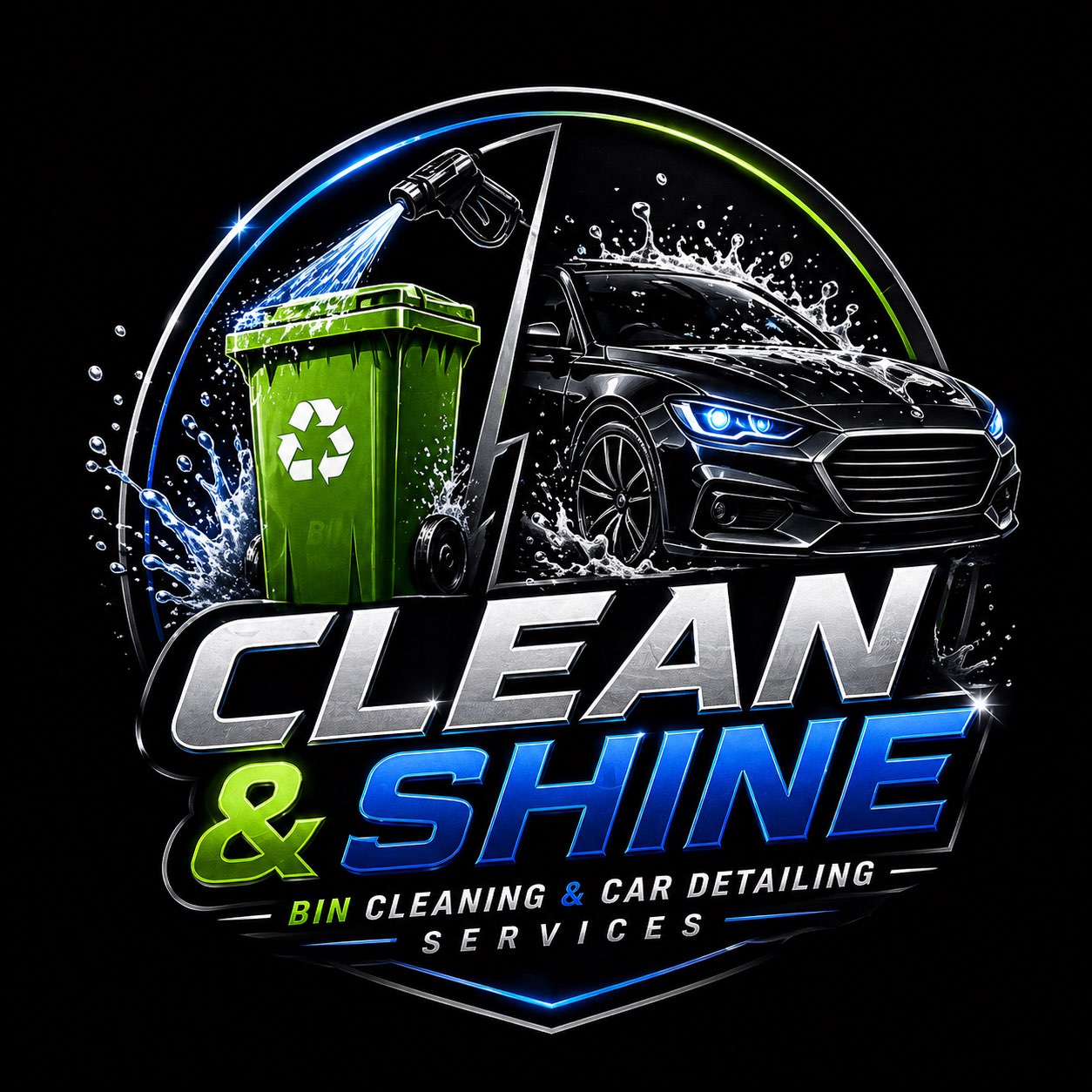Clean & Shine — Bin & Car Washing Services